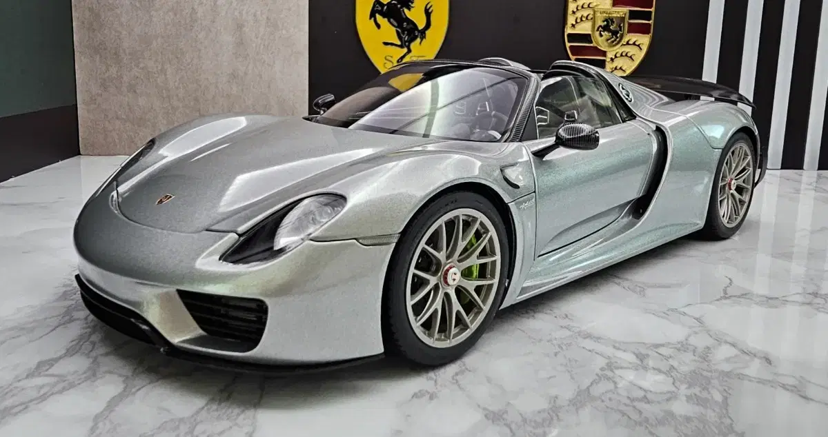 1:18 오토아트 포르쉐 918 gt실버